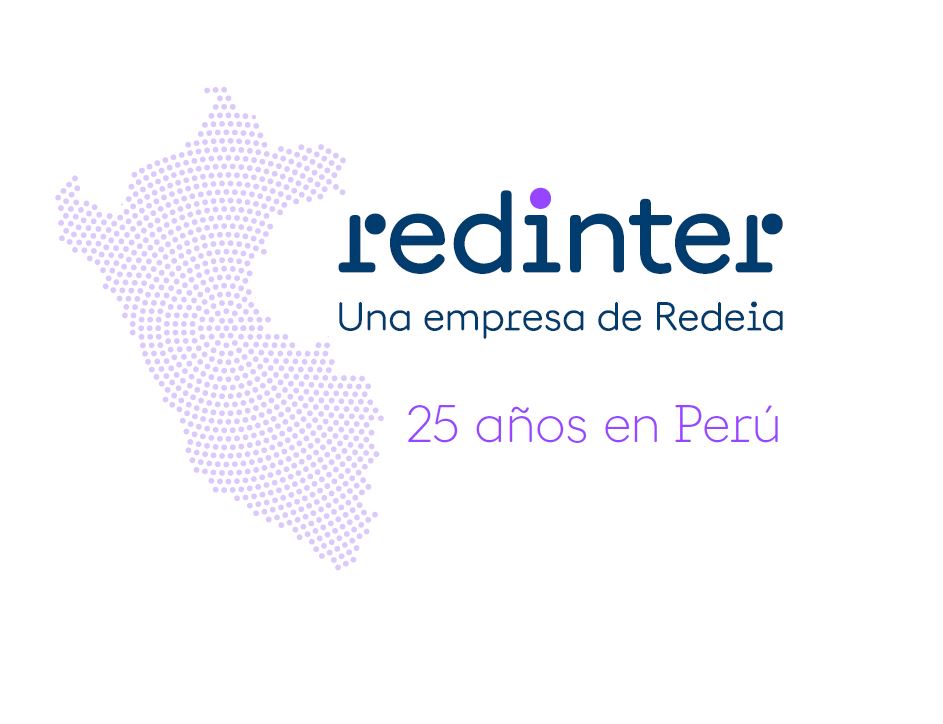 Gráfica 25 años de Redinter en Perú